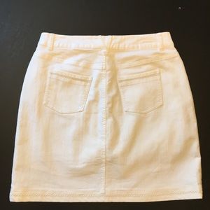 CHRISTOPHER & BANKS | Mini White Skort | NWT